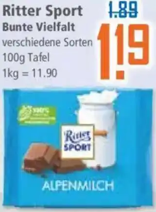 Klaas und Kock Ritter Sport Bunte Vielfalt Angebot