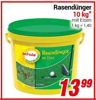 CENTERSHOP Schola Rasendünger Angebot