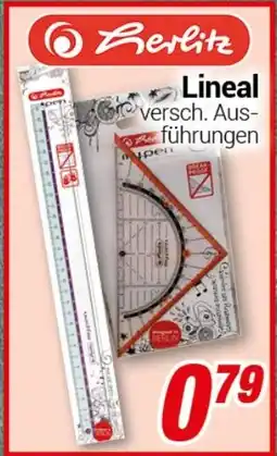 CENTERSHOP Herlitz Lineal Angebot