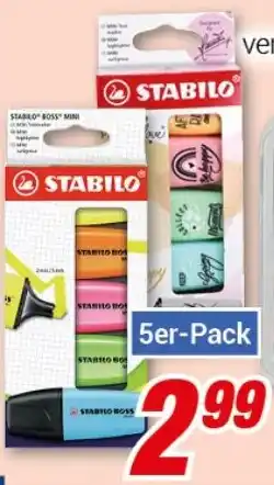 CENTERSHOP STABILO Textmarker Angebot