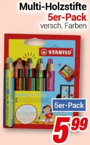 CENTERSHOP STABILO Multi-Holzstifte Angebot