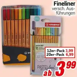 CENTERSHOP STABILO Fineliner Angebot