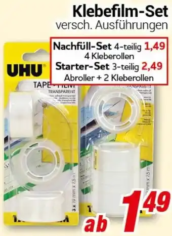 CENTERSHOP UHU Klebefilm-Set Angebot