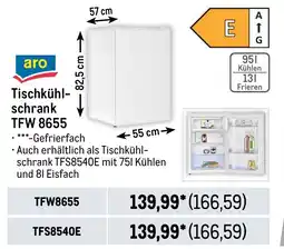 METRO aro Tischkühl- schrank TFW 8655 Angebot