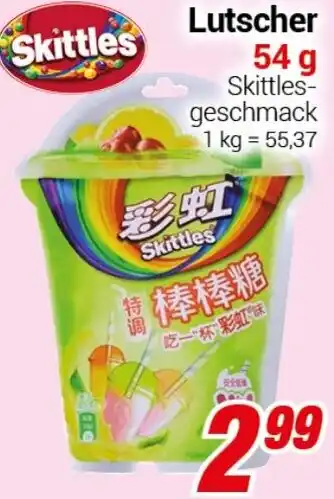 CENTERSHOP Skittles Lutscher Angebot