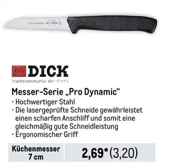 METRO DICK Messer-Serie „Pro Dynamic" Angebot