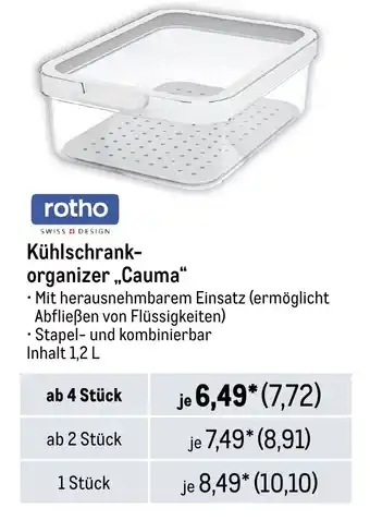 METRO rotho Kühlschrankorganizer,,Cauma“ Angebot