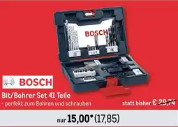 METRO BOSCH Bit/Bohrer Set 41 Teile Angebot