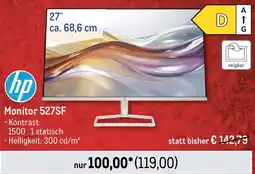 METRO hp Monitor 527SF Angebot