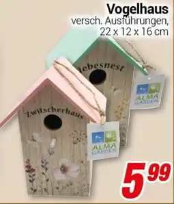 CENTERSHOP Vogelhaus Angebot