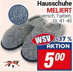 CENTERSHOP Hausschuhe MELIERT Angebot