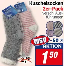 CENTERSHOP Kuschelsocken 2er-Pack Angebot