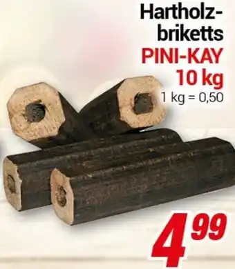 CENTERSHOP Hartholzbriketts PINI-KAY Angebot