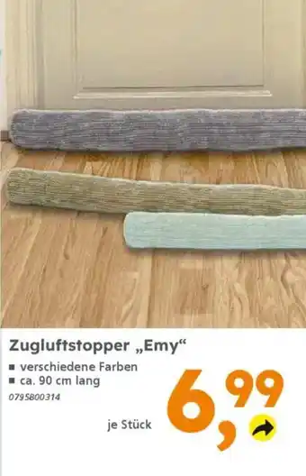 Globus Baumarkt Zugluftstopper „Emy“ Angebot