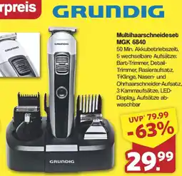 Famila Nord West GRUNDIG Multihaarschneideset MGK 6840 Angebot