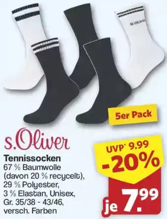 Famila Nord West s.Oliver Tennissocken Angebot