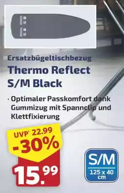 Famila Nord West LEIFHEIT Ersatzbügeltischbezug Thermo Reflect S/M Black Angebot