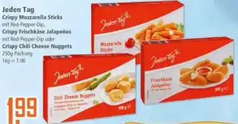 Klaas und Kock Jeden Tag Crispy Mozzarella Sticks Angebot