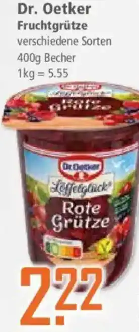 Klaas und Kock Dr. Oetker Fruchtgrütze Angebot