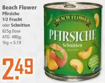 Klaas und Kock Beach Flower Pfirsiche 1/2 Frucht oder Schnitten Angebot