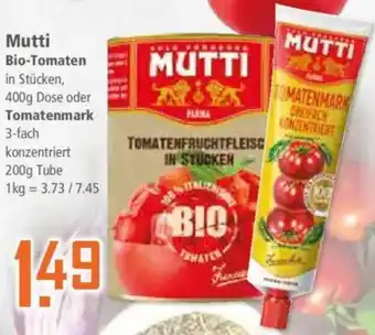 Klaas und Kock Mutti Bio-Tomaten oder Tomatenmark Angebot