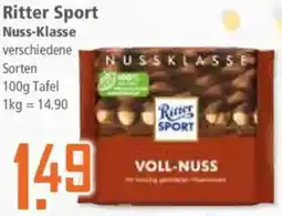 Klaas und Kock Ritter Sport Nuss-Klasse Angebot