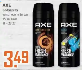 Klaas und Kock AXE Bodyspray Angebot