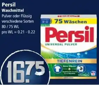 Klaas und Kock Persil Waschmittel Angebot