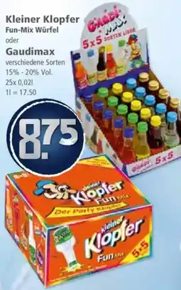 Klaas und Kock Kleiner Klopfer Fun-Mix Würfel oder Gaudimax Angebot