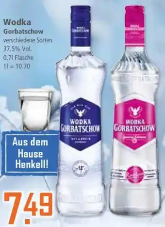 Klaas und Kock Wodka Gorbatschow Angebot