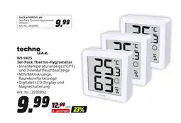 MediaMarkt Techno line ws 9425 3er-pack thermo-hygrometer Angebot