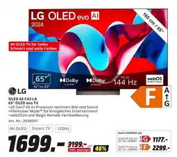 MediaMarkt Lg oled 65 c43 la Angebot