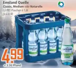 Klaas und Kock Emsland Quelle Classic, Medium oder Naturelle Angebot