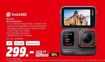 MediaMarkt Insta360 ace pro actionkamera Angebot