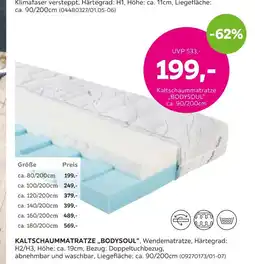 Mömax Kaltschaummatratze „bodysoul“ Angebot