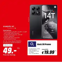 MediaMarkt Xiaomi smartphone 14t Angebot