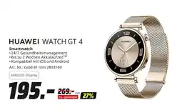 MediaMarkt Huawei watch gt 4 Angebot