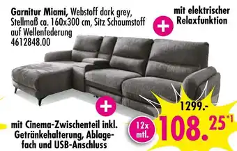 Möbel Boss Garnitur miami Angebot