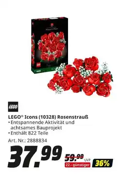 MediaMarkt Lego icons (10328) rosenstrauß Angebot