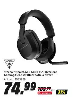 MediaMarkt Turtle beach stereo stealth 600 gen3 ps Angebot