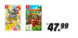 MediaMarkt Nintendo super mario party jamboree oder donkey kong country returns hd Angebot