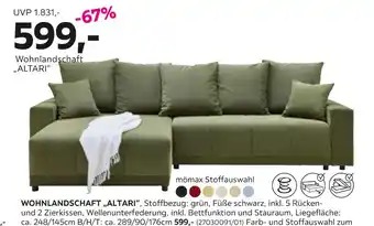 Mömax Wohnlandschaft „altari“ Angebot