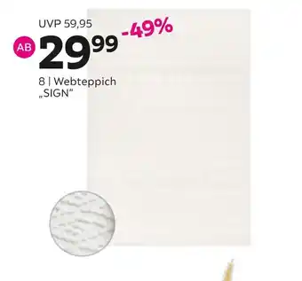 Mömax Webteppich „sign“ Angebot