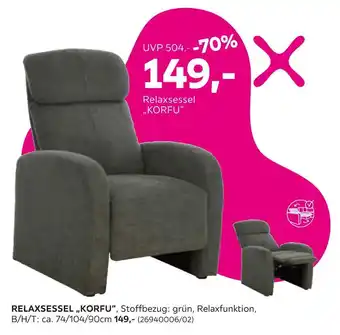 Mömax Relaxsessel „korfu“ Angebot