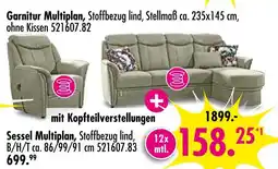 Möbel Boss Multiplan garnitur Angebot