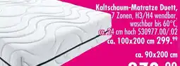 Möbel Boss Kaltschaum-matratze duett Angebot