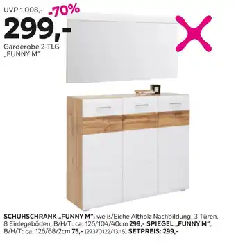 Mömax Garderobe 2-tlg „funny m“ Angebot