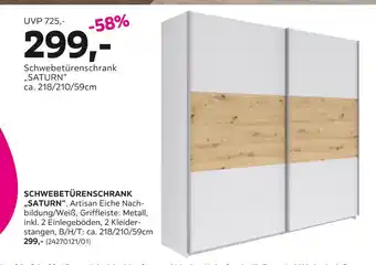 Mömax Schwebetürenschrank „saturn“ Angebot