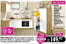 Möbel Boss Pino einbauküche pn 210 Angebot