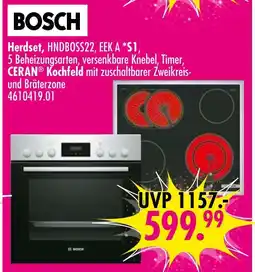 Möbel Boss Bosch herdset, hndboss22, eek a s1 Angebot